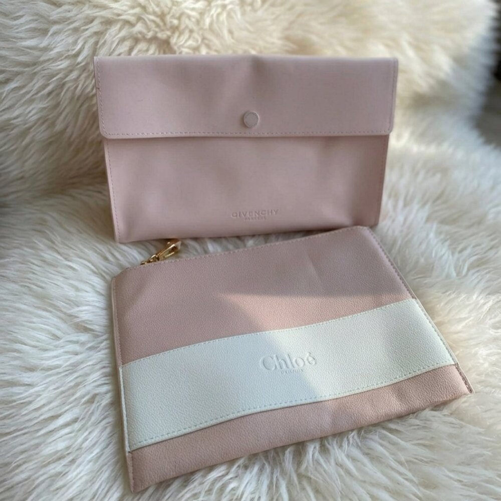 Authentic Givenchy and Chloe Pouches